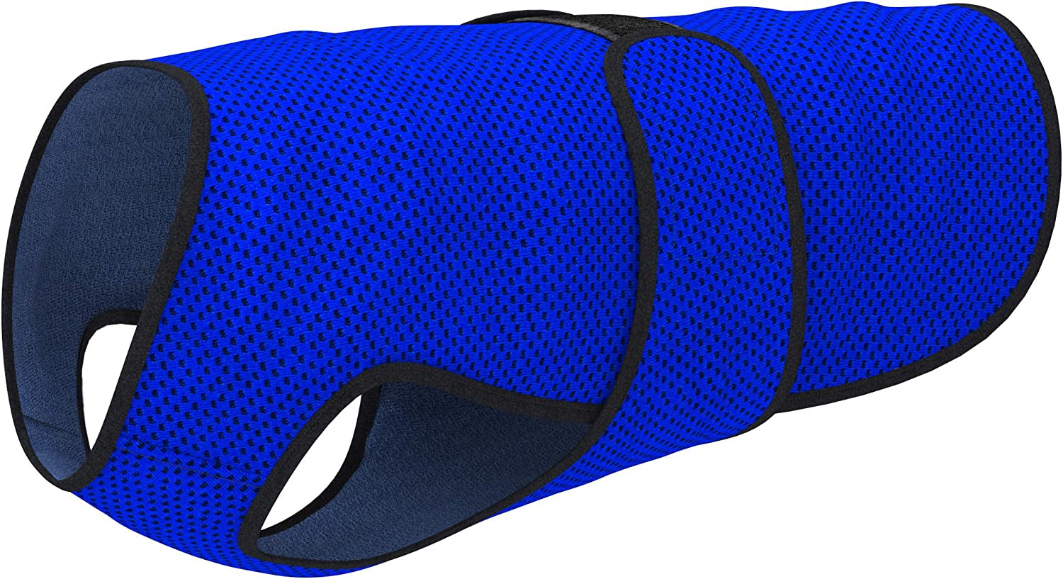 Dog Cooling Vest. Lightweight Jacket with Evaporative Cool Microfiber Technology, UV Protection Shirt for Beach, Sizing for Small, Medium and Large Dogs (XS, Dark Blue)